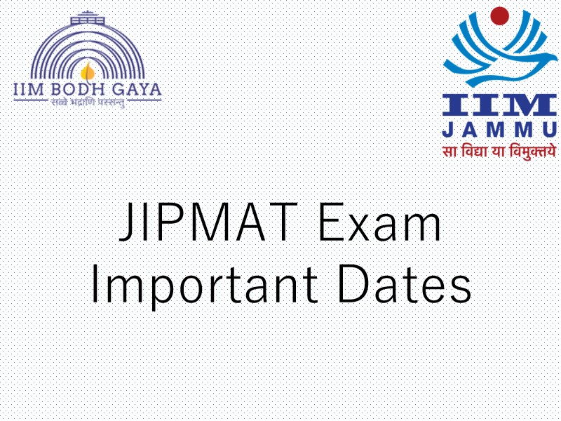 JIPMAT 2021 Important Dates